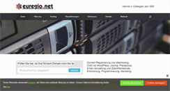 Desktop Screenshot of euregio.net